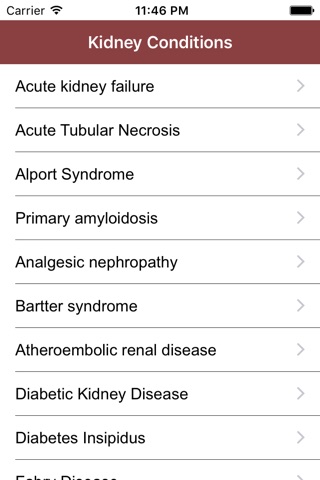 Kidney Conditions & Treatment screenshot 2