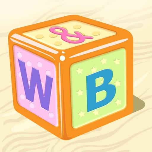 Words and Blocks Icon