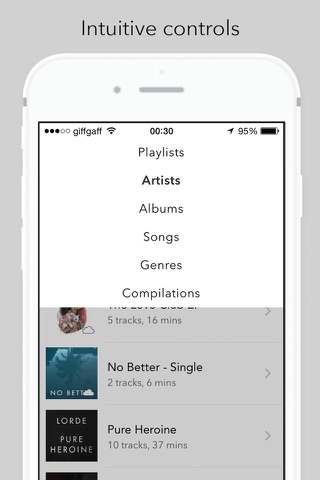 SmartPlayer - Music Player and Scrobbler for Last.fm screenshot 4