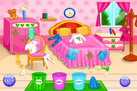 New Baby Born Clothes Washing games -baby care games screenshot 2