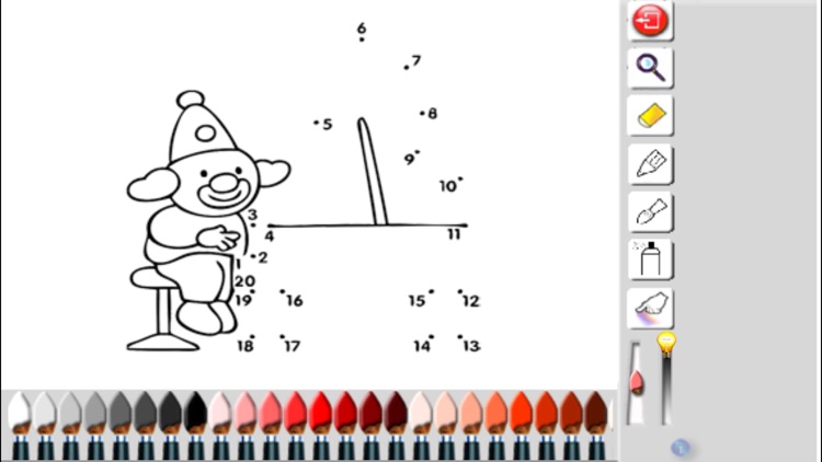 Drawing by numbers (points) for children screenshot-3