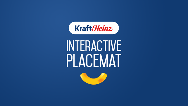 Kraft Interactive Placemat