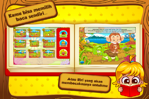 Cerita Anak: Monyet dan Kura-kura screenshot 2