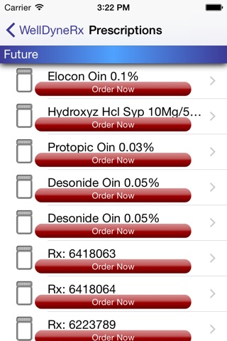 WellDyneRx Mobile Mail Order screenshot 2