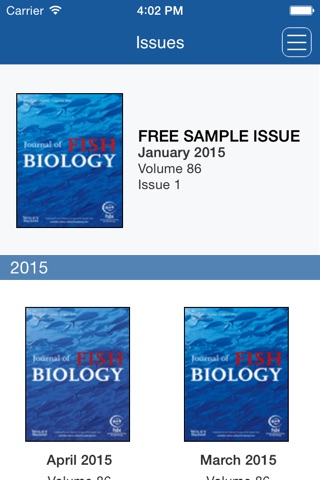 Journal of Fish Biology screenshot 2