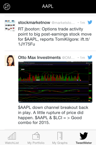 Stocks:Real time data,Tweets,Portfolio,Charts and Finance News for FREE! screenshot 4