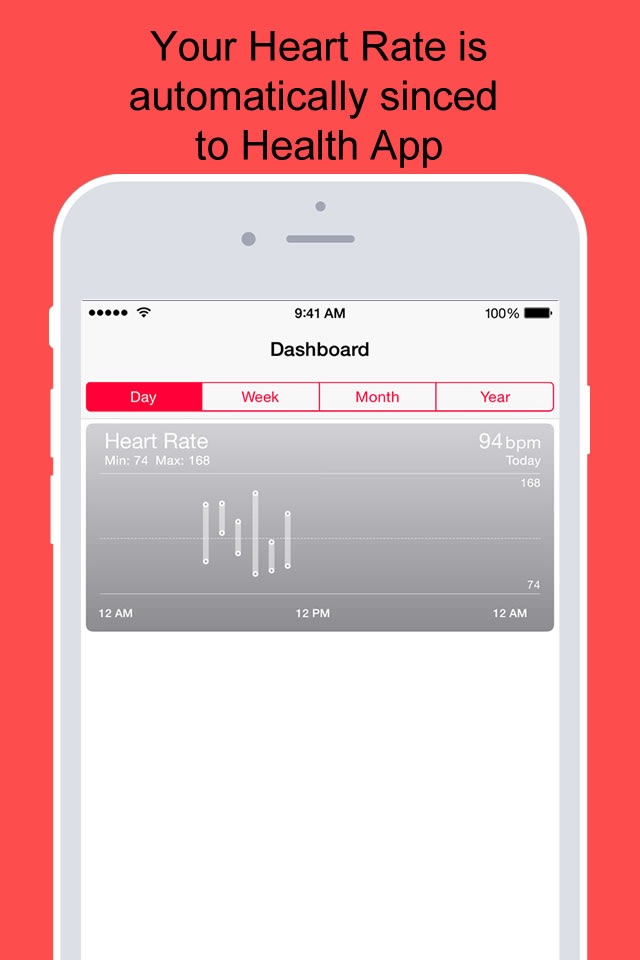 HeartBeat to Health App for Wahoo TICKR, Polar and Garmin screenshot 4