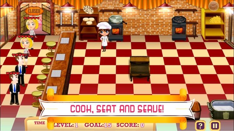 Fast Food Restaurant Cooking Rush
