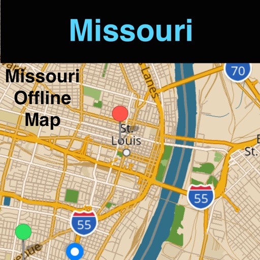 Missouri Offline Map with Traffic Cameras