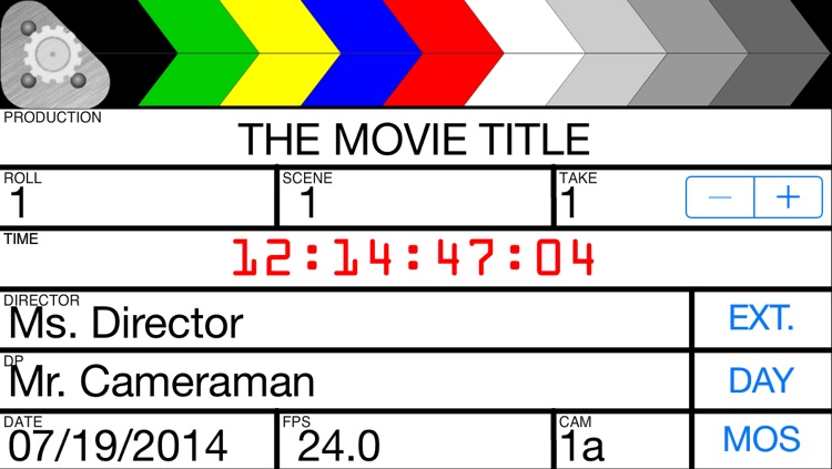 Grat's Film Slate/Clapboard