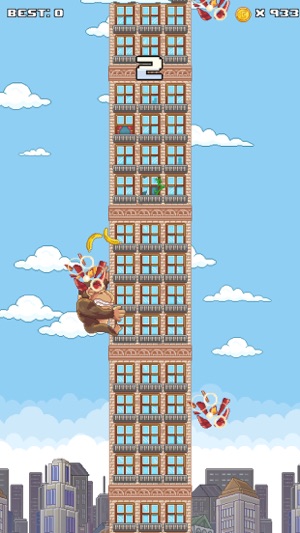 Super Kong Climb - Endless Pixel Arcade Climbing Game(圖3)-速報App