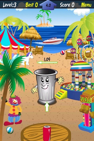 Tossing Champ - Toss Objects into the Garbage Can screenshot 3