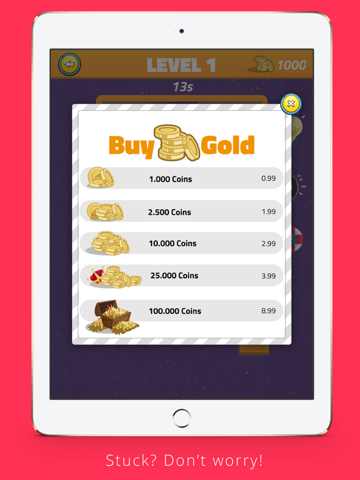 Wordzzle US presidents trivia, Name the president