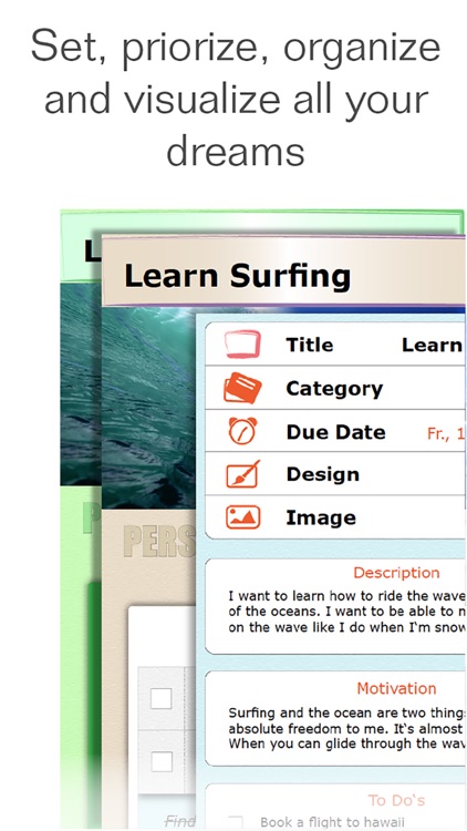 DreamCloud Lite – Goal Setting, Vision Board & Task List