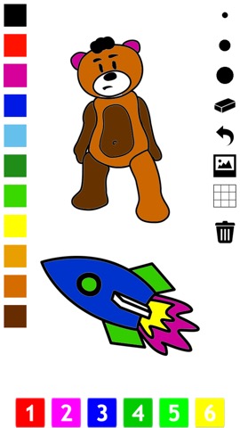 アクティブ！塗り絵の本 おもちゃ、少年、ロケット、テディベア、車、飛行機：子供のためのおもちゃののおすすめ画像2