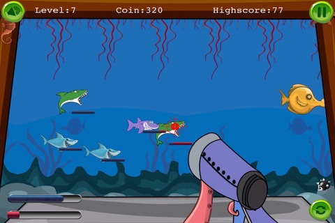 Octopus Sea Adventure - Shark Shooter Rush - Premium screenshot 3