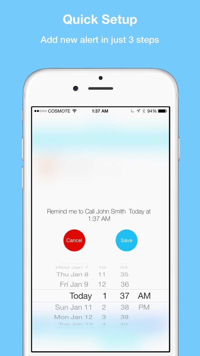 iCallYou-Call Reminder  Widget