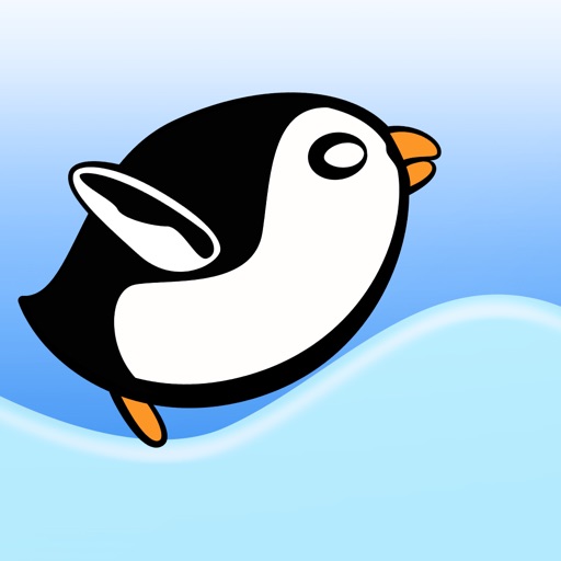 Crazy Penguin Avalanche Racer Pro - amazing downhill racing game Icon