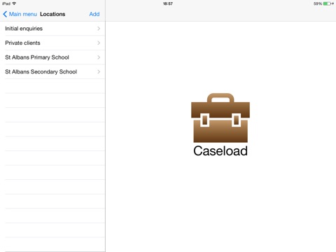 Caseload screenshot 4