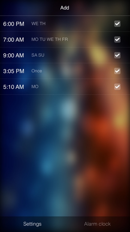 Alarm Clock Widget screenshot-3