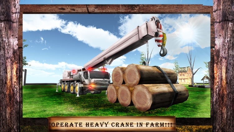 Tree Mover Farm Tractor 3D Simulator