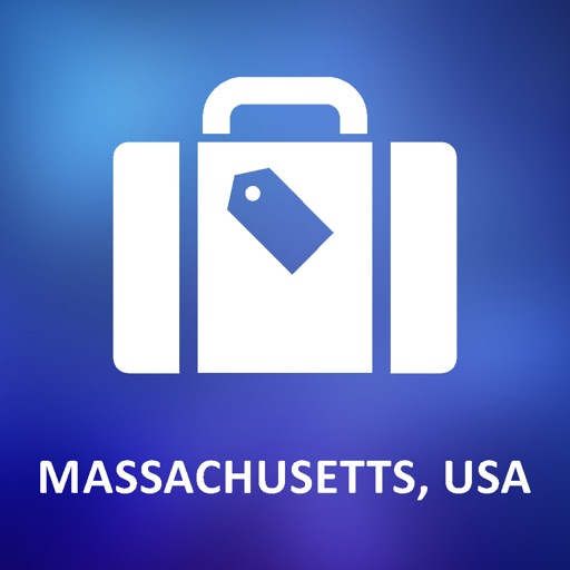 Massachusetts, USA Offline Vector Map