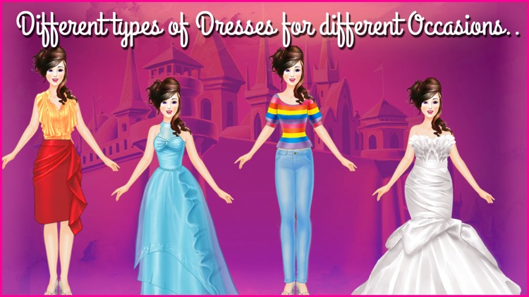 Princess Dressup : Free games for girls and kids screenshot-4
