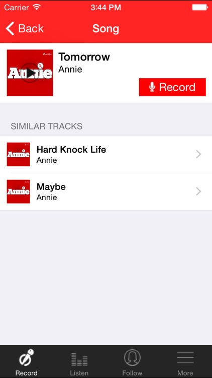Annie Karaoke App