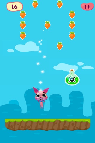 Piggy Jump › Hungry Piglet Endless Jumping Adventure screenshot 3