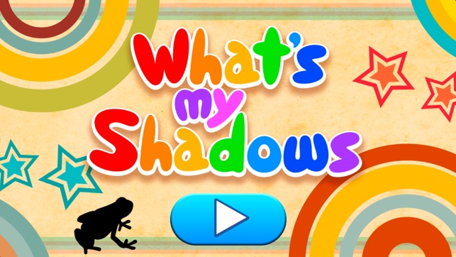 Preschool Kids What's my Shadow