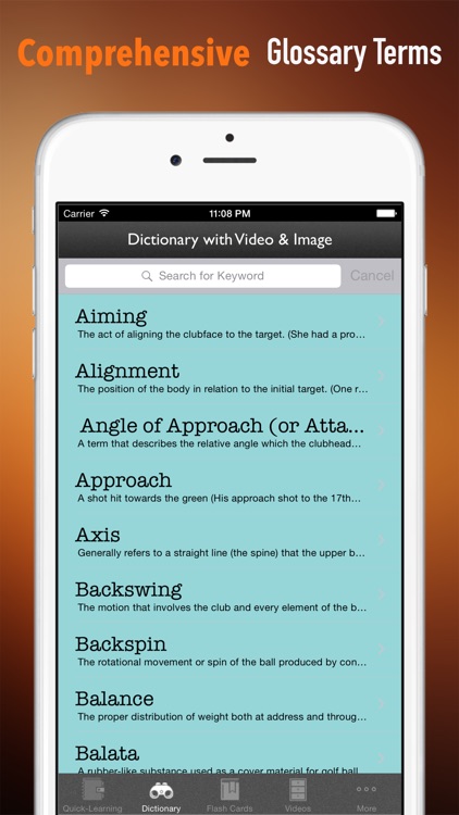 Golf 101: Quick Study Reference with Video Lessons and Glossary