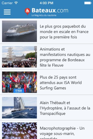 Bateaux.com screenshot 2