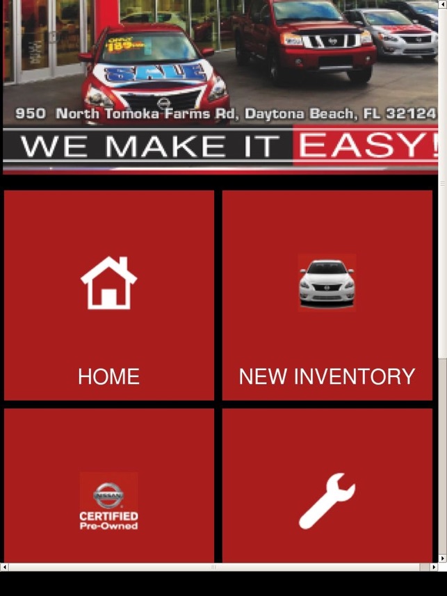 Daytona Nissan for iPad