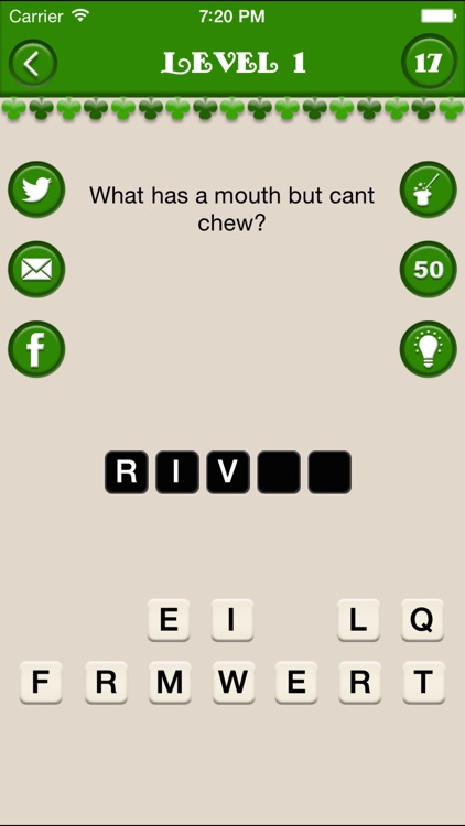 Riddle Me That - Riddle Quiz