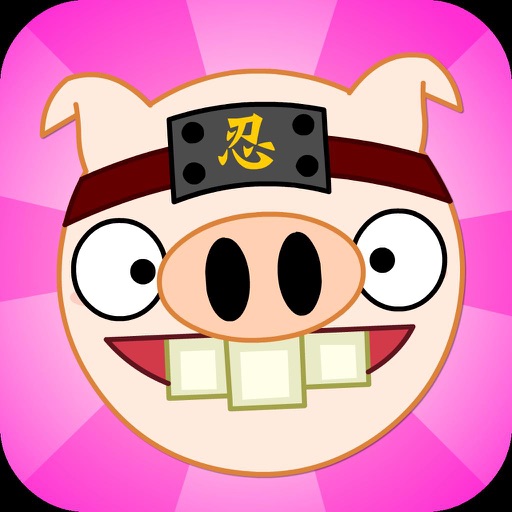 Ninja Pig Get Bigger icon