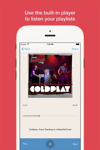 Nubair - Cloud music for Apple Watch screenshot 3