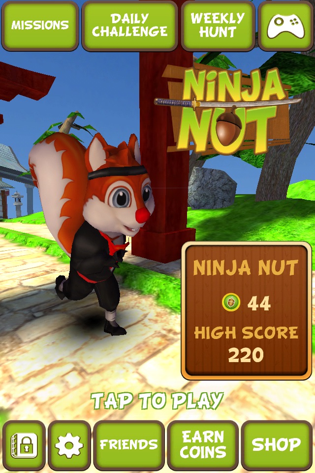 Ninja Nut: Taichi Legend Dash! screenshot 4