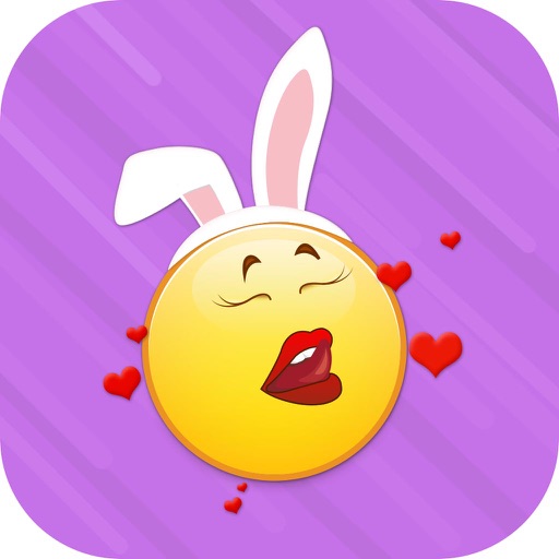 Adult Emoji Emoticons & Sticker for Text i-Message, Whatsapp, Facebook, Messenger, SMS (18+ Hot) Icon