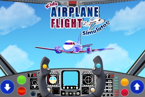 Kids Airplane Flight Simulator screenshot 3