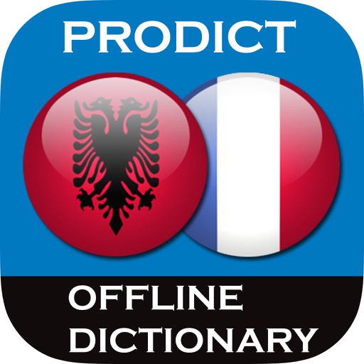 Albanian <> French Dictionary + Vocabulary trainer icon