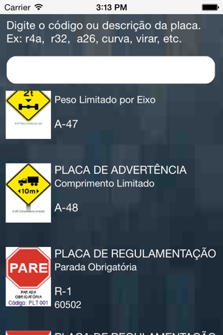 Placas de Sinalização - Trânsito screenshot 4