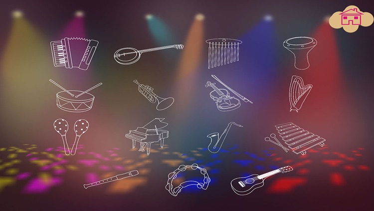123 Music Coloring - Educational Fun Musical Instruments Coloring Pages Game screenshot-4