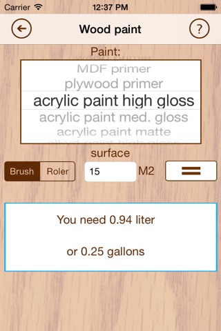 verf verbruik - voor al uw schilder klussen screenshot 3
