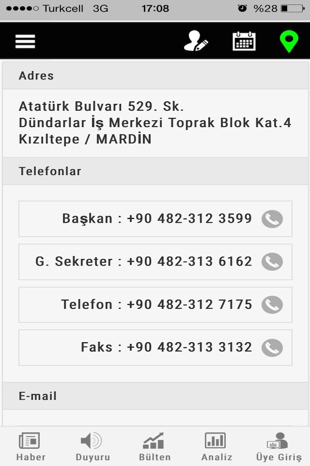 Kızıltepe Ticaret Borsası screenshot 2