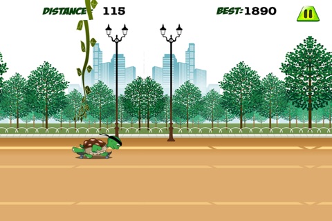 Turtle Skateboarder Super Run - City Action Obstacle Survival Game Free screenshot 3