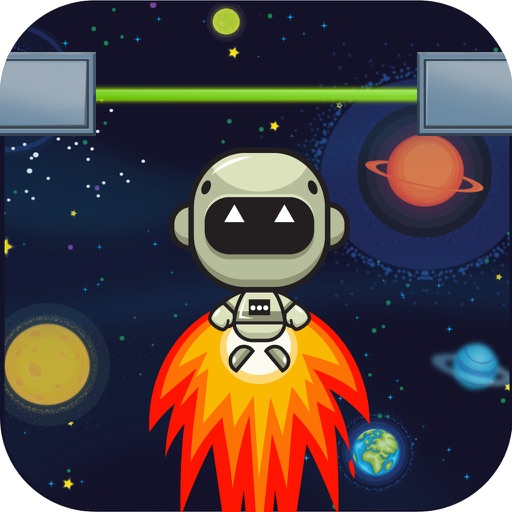 Bouncy Space Robot – The Unbeatable Jumping Game iOS App