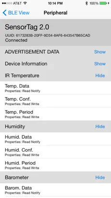 Screenshot 3 BLE View iphone