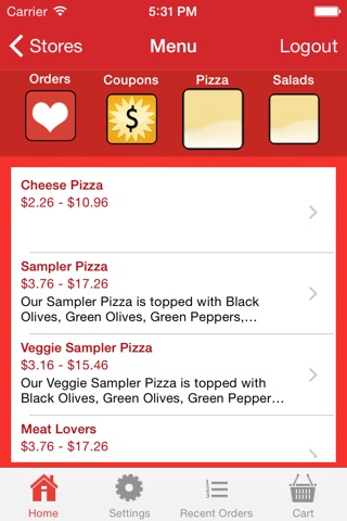 The Pizza Places screenshot 3