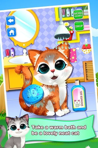 Fashion Cat Salon - Baby Pets Wash & Care screenshot 2