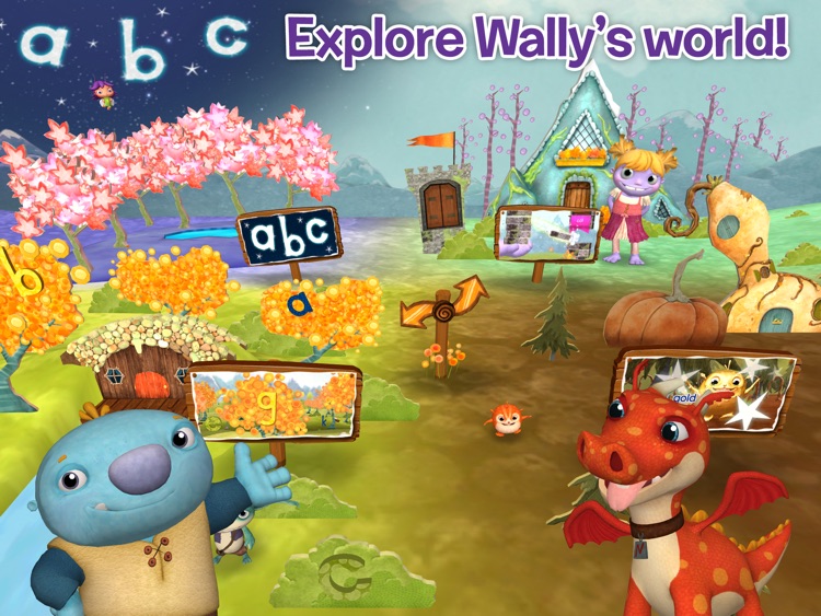 Wallykazam! Letter and Word Magic HD screenshot-0